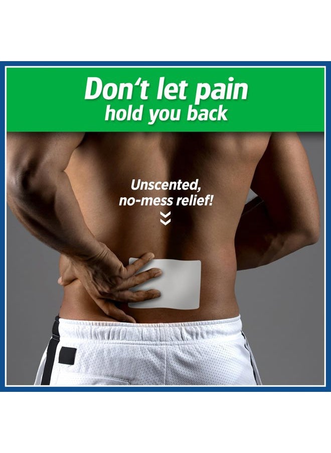 Salonpas Lidocaine 4% Pain Relieving Gel-Patch, 6 Count, for Back, Neck, Shoulder, Knee & Elbow Pain  - Image 2