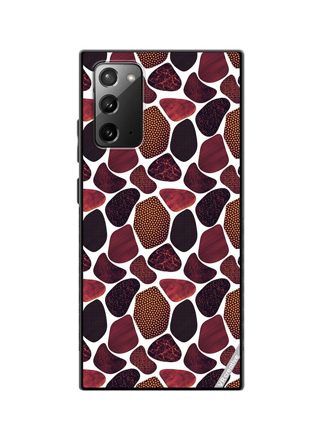 VR CREATIVE Protective Case Cover For Samsung Galaxy Note20 5G Texture Design Multicolour - Image 1