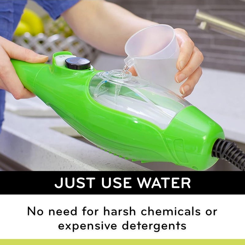 H2O X5 Steam Mop 5-in-1 DualBlast and Handheld Steamer Cleaner For Kitchen Tile Floors, Floor Steamer, Hardwood Floors, Grout Cleaner, Upholstery Cleaner and Carpets - Image 5