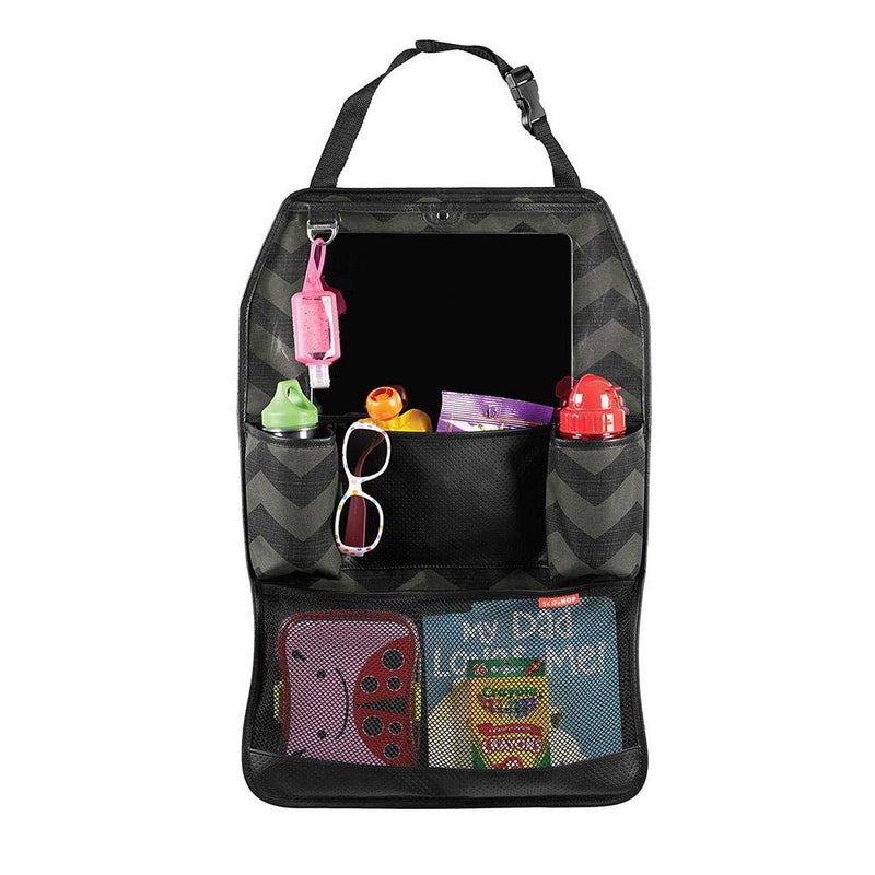 Skip Hop Back Seat Car Organizer, Style Driven, Black, 0.6 lb - Image 3
