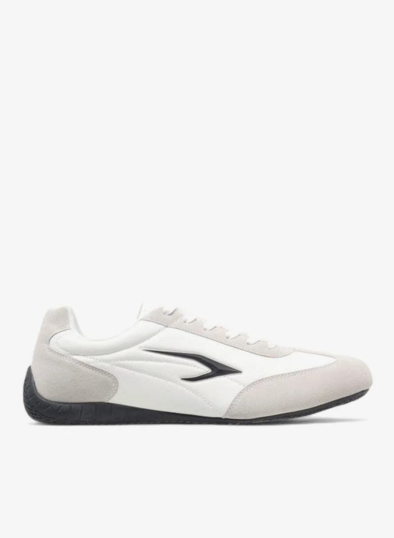 Dash Men's Logo Detail Sports Shoes with Lace-Up Closure