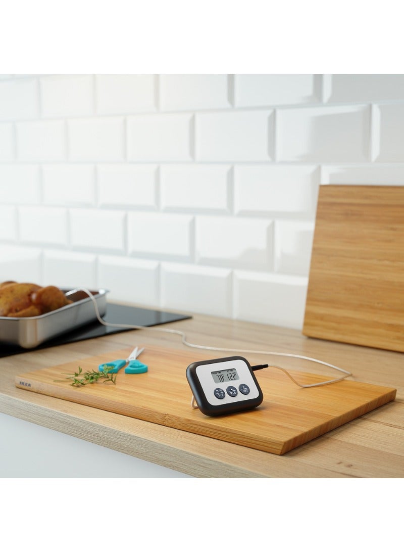 Fantast Digital Meat Thermometer with Timer – Black | Magnetic & Heat-Resistant - Image 4