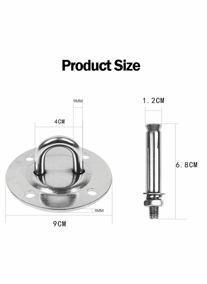 Generic - Wall Ceiling Mount Bracket, Stainless Steel Yoga Ceiling Anchor 530 kg Capacity for Suspension Straps - Image 1