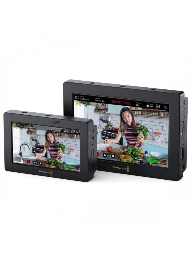 Blackmagic Design Blackmagic Design Video Assist 3G 5 Inch FHD LCD Recorder Monitor with Four Built-In Scopes and 270MB Memory Capacity for ProRes Recording - Image 3