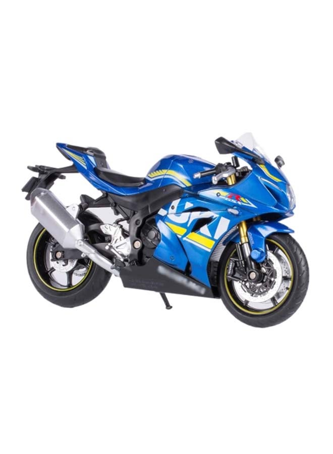 D-Power سوزوكي جي إس إكس آر1000 زرقاء | نسخة طبق الأصل مصنوعة من المعدن، عنصر جامع نهائي، إصدار محدود | الحجم 1:12، للأطفال 3 سنوات فما فوق - Image 1