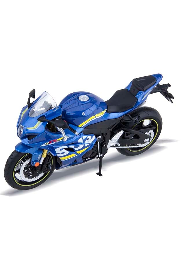 D-Power سوزوكي جي إس إكس آر1000 زرقاء | نسخة طبق الأصل مصنوعة من المعدن، عنصر جامع نهائي، إصدار محدود | الحجم 1:12، للأطفال 3 سنوات فما فوق - Image 2