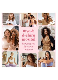 SMNutrition Myo-Inositol & D-Chiro Inositol Hormone Balance for Women Ideal 40:1 Ratio, Myo Inositol 2000mg, D Chiro 50mg Vitamin B8 to Regulate Menstrual Cycle & Support Ovarian Health, 120 Capsules  - Image 5