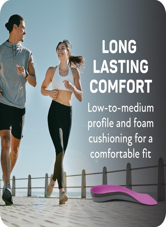 Airplus Plantar Fascia Orthotic Insoles-(FSA&HSA Eligible) Precision Arch Support & Gel Cushioning for Heel Spurs, Plantar Fasciitis Relief, Customizable Trim-to-Fit Design, Shock Absorbing, (1 Pair) - Image 5