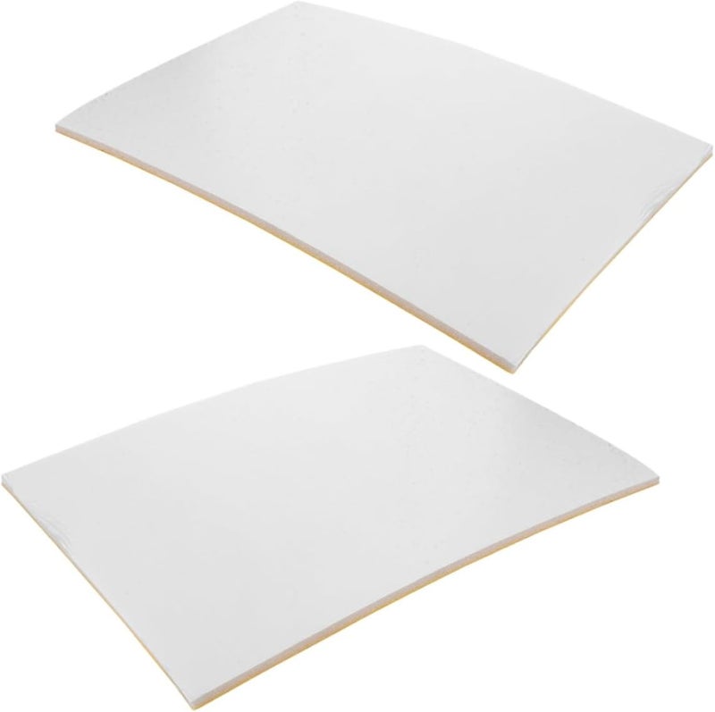 Healeved 2pcs White Self-Adhesive Foam Boards 29x21cm High-Density Craft Foam Sheets for Architectural Model Making and DIY Art Projects - Image 1