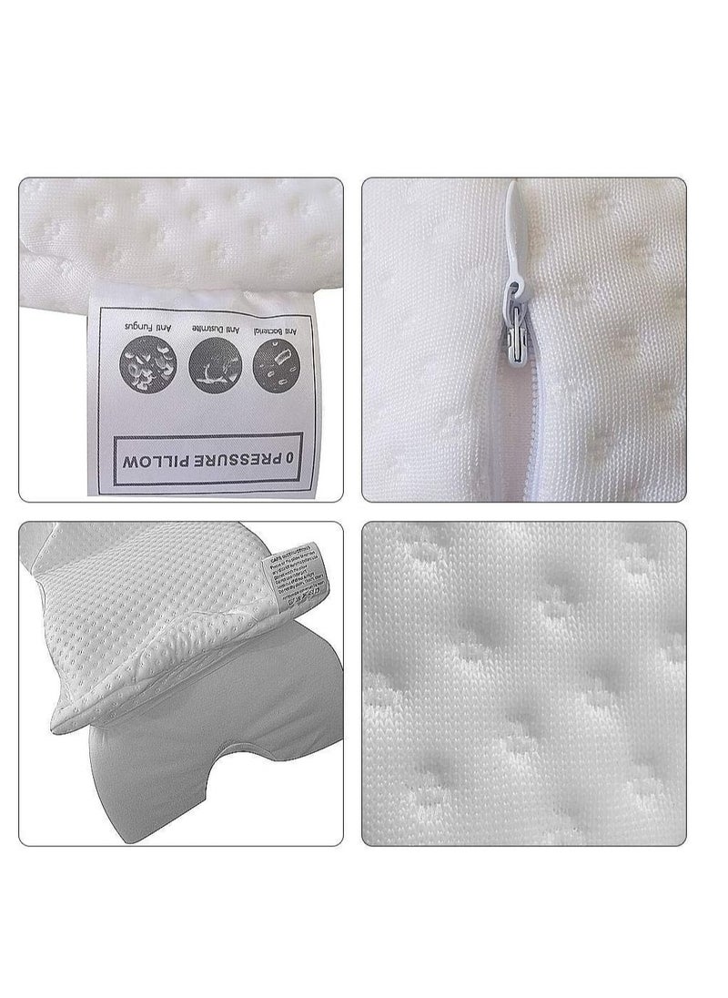 Generic - Memory Foam Pillow with Arm Hole Anti-Hand Numb Desk Nap Sleeping Pillow Multifunction Health Neck Couple Pillow - Image 1