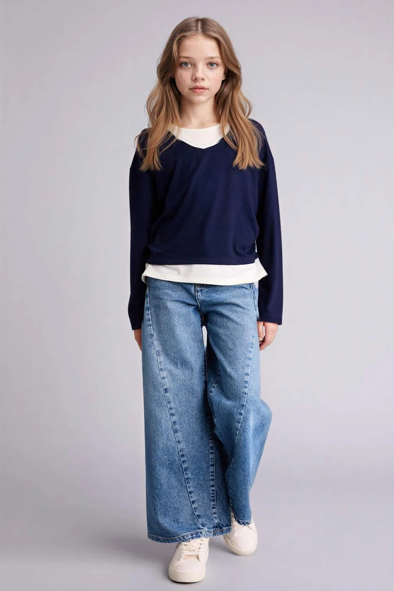 DeFacto Girl Cotton T-Shirt
