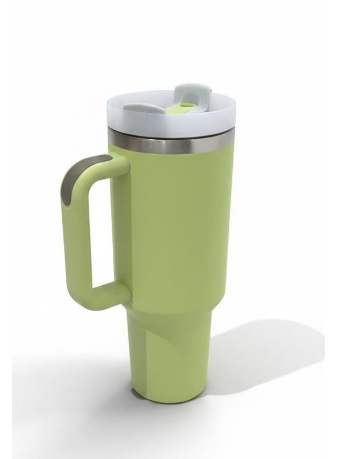 Stanley Quencher H2.0 40oz Tumbler – Vacuum Insulated Cup with Straw & Lid – Hot & Cold Drinks - Image 2