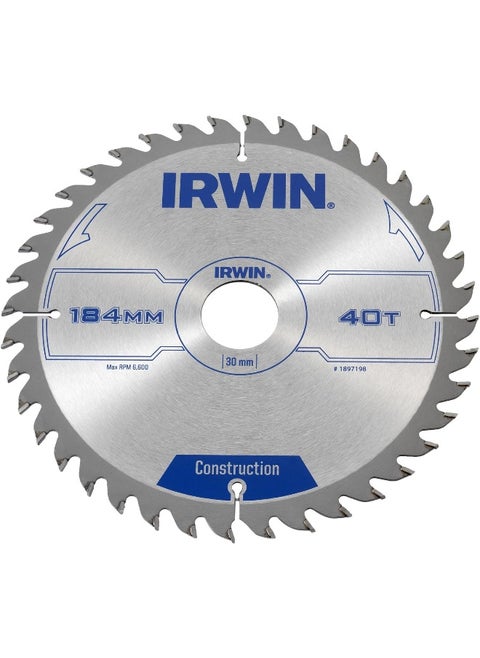 شفرة المنشار الدائري للخشب C.Saw Blade 184X40Tx30 P