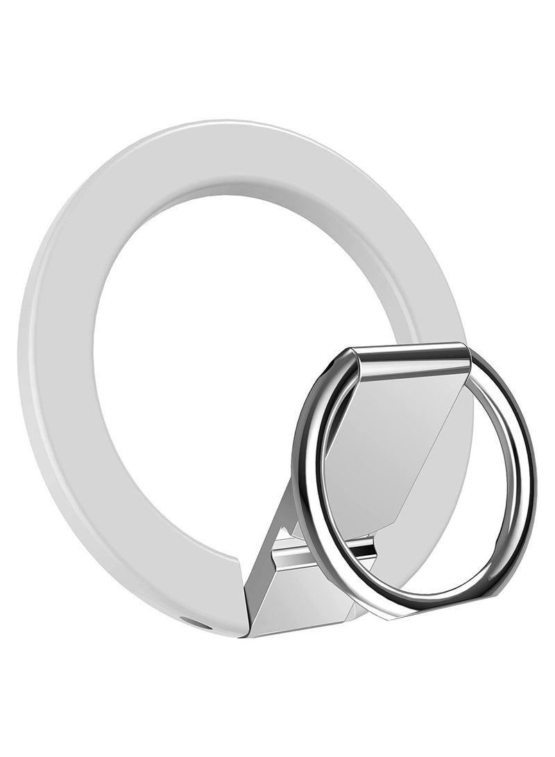 Captaintech Cell Phone Ring Grip Finger Holder for Adjustable Kickstand for iPhone 13 12 Pro Max Mini Smartphone Accessories Stand Removable Wireless Charging - Image 1
