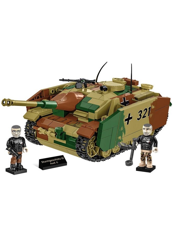 COBI COBI Historical Collection WWII Sturmgeschutz III Ausf. G (2-in-1) Tank Hunter Team - Executive Edition  - Image 1