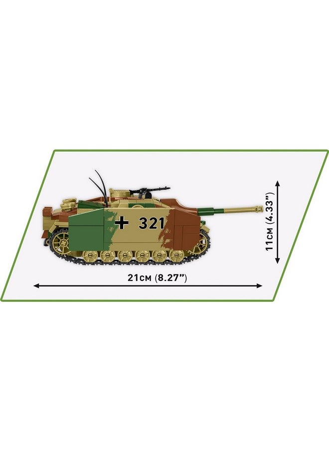 COBI COBI Historical Collection WWII Sturmgeschutz III Ausf. G (2-in-1) Tank Hunter Team - Executive Edition  - Image 2