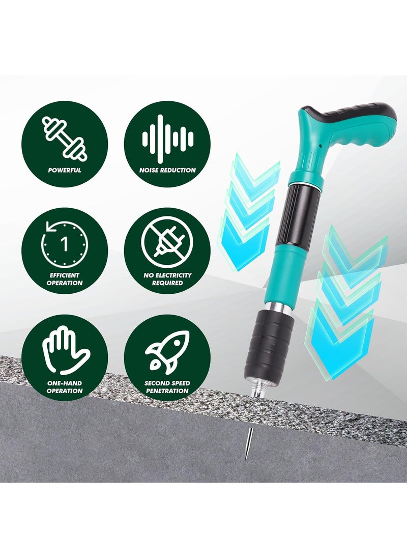 ZSIGNS Manual Steel Nail Gun Tool 50 Pcs  Mini Nail Fixation Tool  Portable Mini Nail Shooting Machine  Nail Wall Fixing Tool  Household Woodworking Accessories  - Image 2
