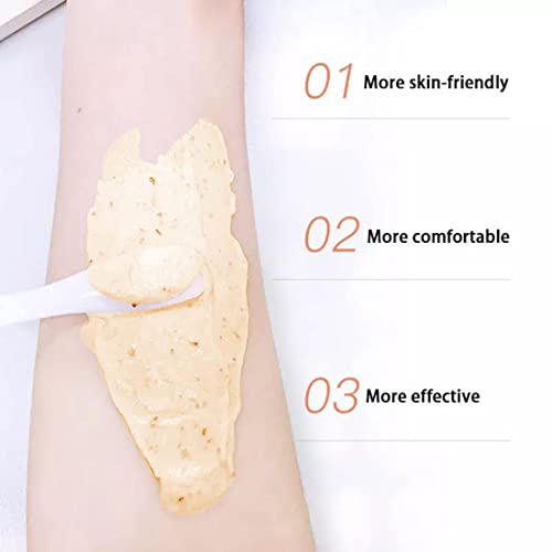 Lilium Papaya Face & Body Scrub & Double Side Face Roller (250g) - Image 3