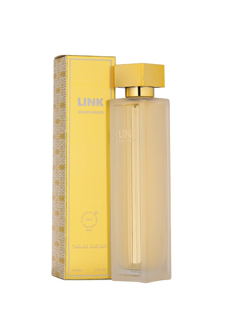 DERAAH Link perfume for women Golden Woods 100 ml