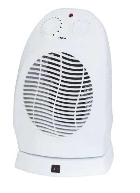 2000W Electric Fan Heater, Room Heater with 2 Temperature Settings, Fast Heating for Home, Office, & Bedroom, Portable NH-Model, Energy-Efficient Fan Heater for Winter