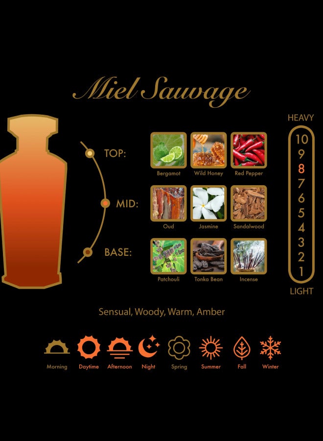 AMOUROUD Miel Sauvage EDP 100ml - Image 3