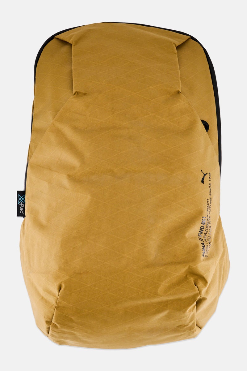 PUMA Men Brand Logo Backpack, Light Brown - Image 1