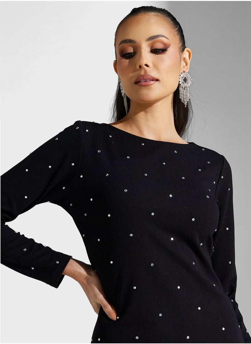 Golden Apple - Zip Detail Dress - Image 1