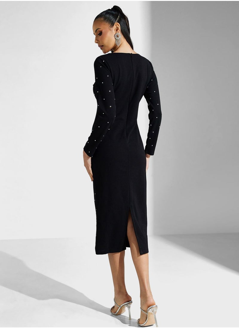 Golden Apple - Zip Detail Dress - Image 1