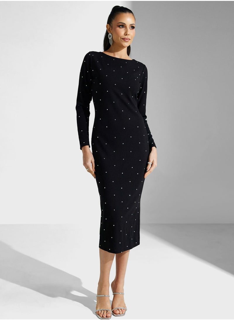 Golden Apple - Zip Detail Dress - Image 1
