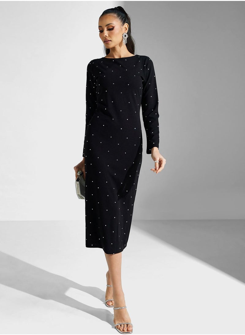 Golden Apple - Zip Detail Dress - Image 1