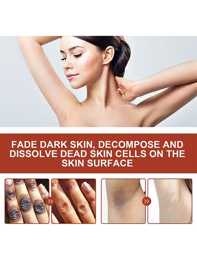 إيلهو زيت تقشير الشواك Nigricans ، مقشر كيميائي للوجه والجسم ، يقلل من التجاعيد وعلامات التمدد ، زيت تقشير أصفر لجميع أنواع البشرة ، محلول تقشير مقشر (110 مل) - Image 2