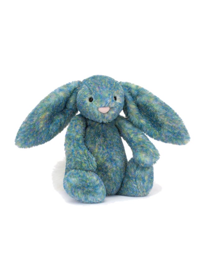Jellycat أرنب باشفل لوكس أزور المحشو – لعبة محشوة ناعمة بأرجل كوردي، هدية عيد الحب لطيفة للأطفال والبالغين، مجموعة جليكات، 23 سم - Image 1