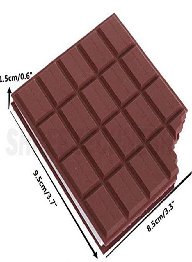 SHREE TECHNESH® Unique Chocolate Shape Memo Pad Diary with Mini Lipstick Shape Pen - Image 3