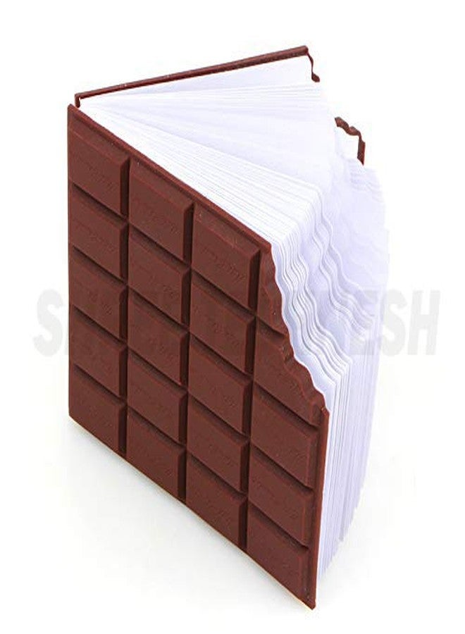 SHREE TECHNESH® Unique Chocolate Shape Memo Pad Diary with Mini Lipstick Shape Pen - Image 2