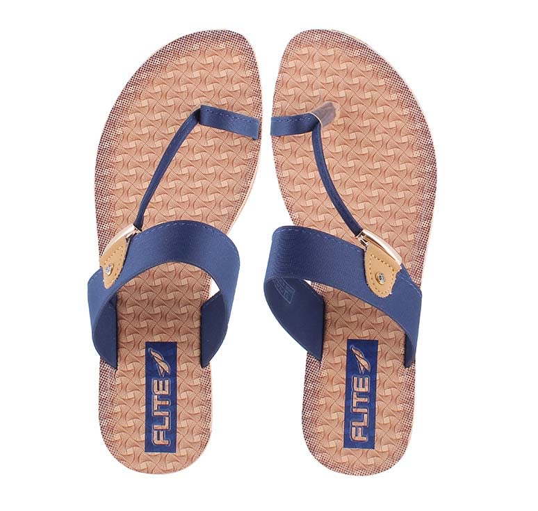 FLITE Slippers/Fashion Slippers for Women PUL-90 (NAVY BLUE, numeric_6) - Image 2