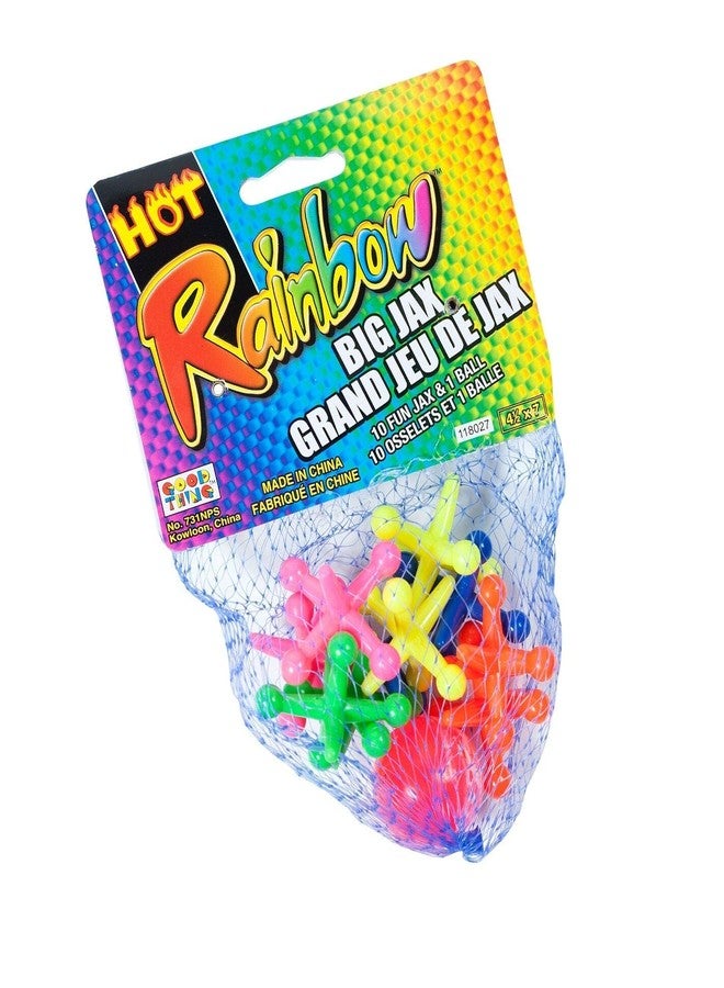 JA-RU Big Jacks Toy Set (Pack of 1 Units) Kids Jax Classic Games Great Party Favors or Pinata Filler in Bulk. 731-1 - Image 5