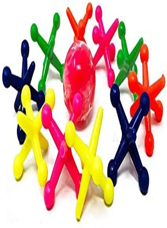JA-RU Big Jacks Toy Set (Pack of 1 Units) Kids Jax Classic Games Great Party Favors or Pinata Filler in Bulk. 731-1 - Image 2