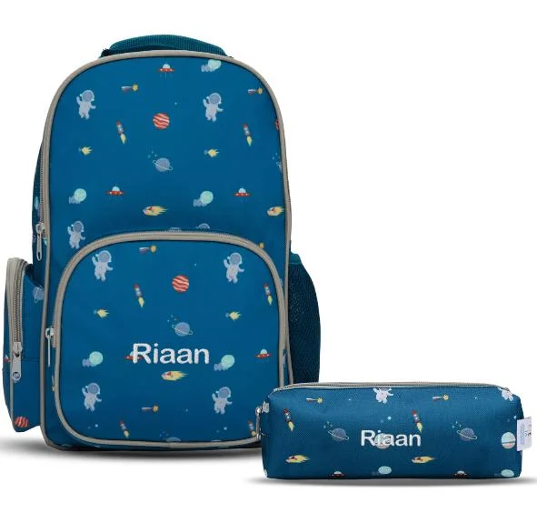 ليتل اي ايه حقيبة ظهر كونية مع مقلمة متطابقة