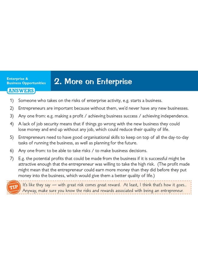 null - GCSE Business Edexcel Revision Question Cards - Image 1