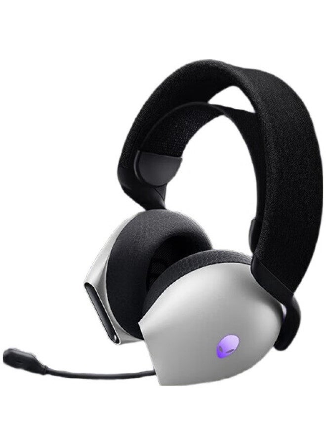 Alienware Aw520H Gaming Headset, Professional E-Sports Wired Headphones, Smart Noise-Cancelling, Dolby Atmos Sound, Rgb High-End Peripheral, White - Image 2