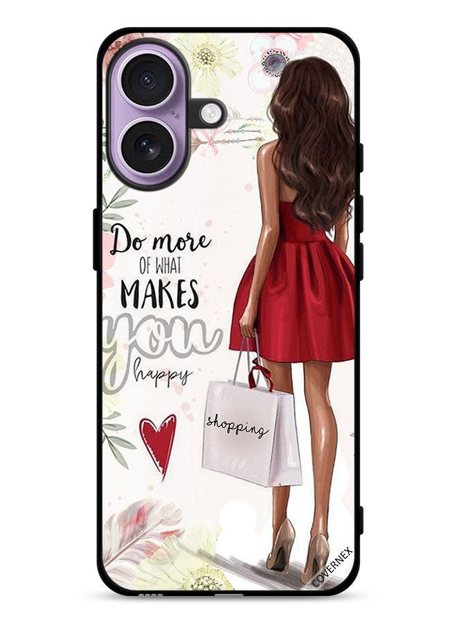 Covernex Apple iPhone 17 Protective Case Cover Do More Of What Makes You Happy - Image 1