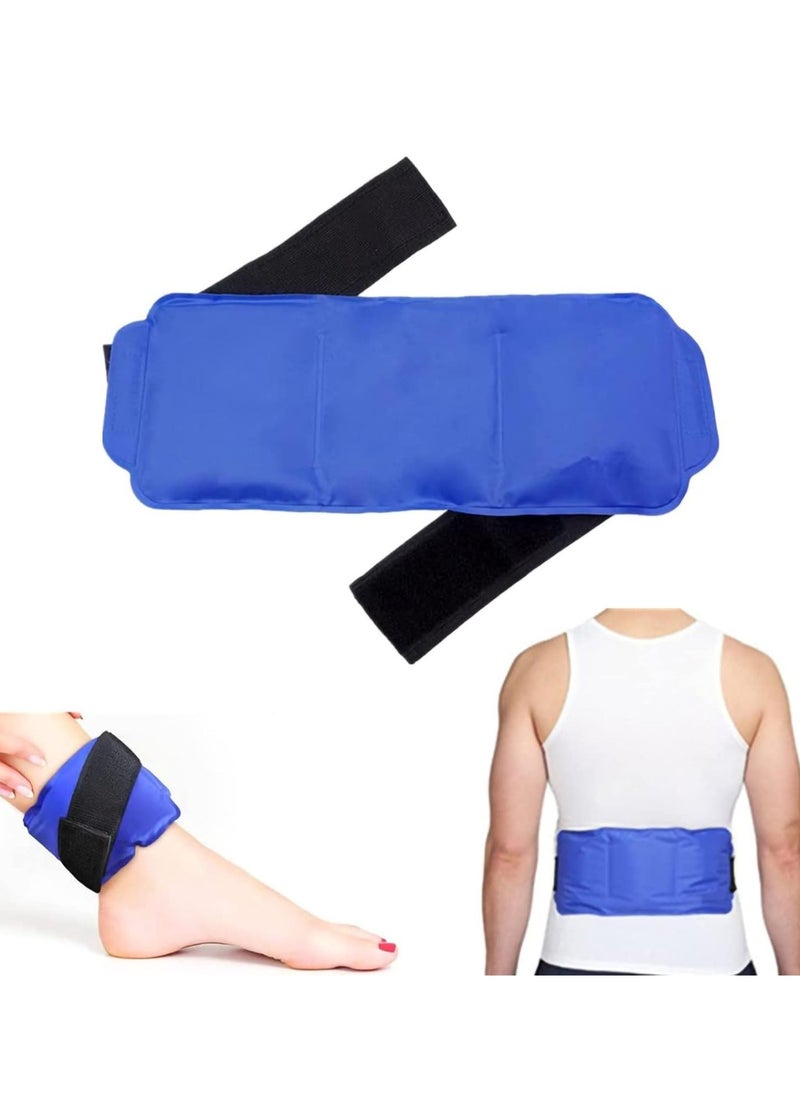 SYOSI Ice Pack Reusable Hot and Cold Therapy Gel Wrap Support Injury Recovery, Alleviate Joint Muscle Pain for Knees, Back, Elbows, Wrists Legs  - Image 1