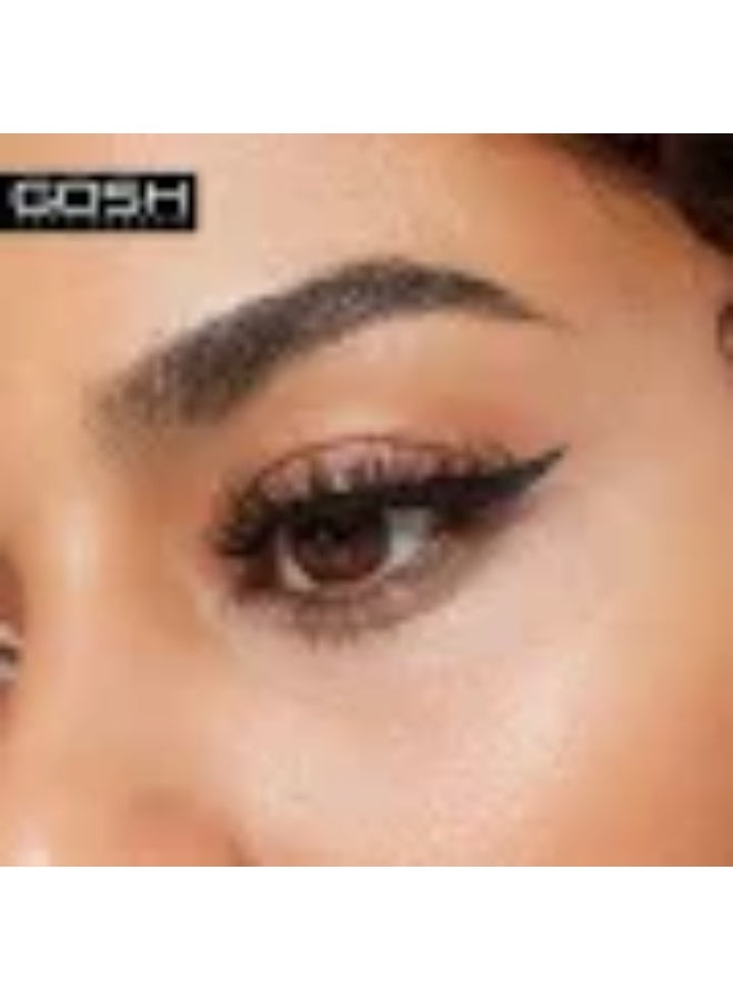 Gosh Velvet Touch Waterproof Eyeliner 023 Black Ink 1.2g - Image 4