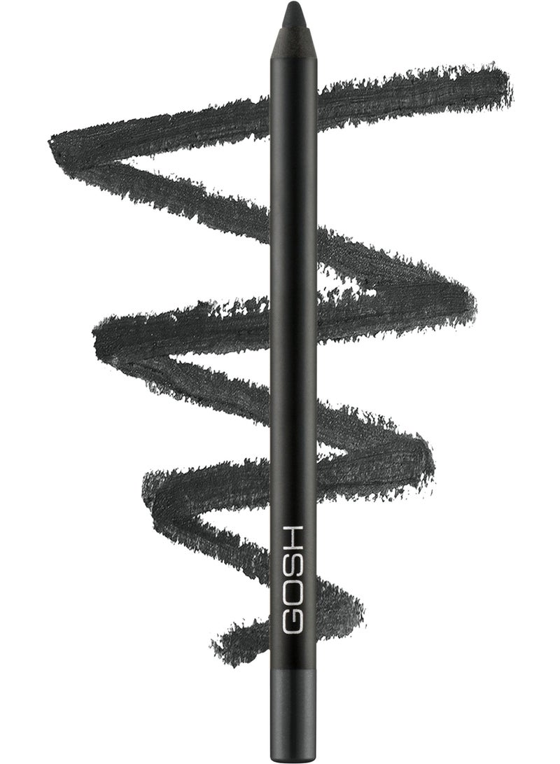 Gosh Velvet Touch Waterproof Eyeliner 023 Black Ink 1.2g - Image 3