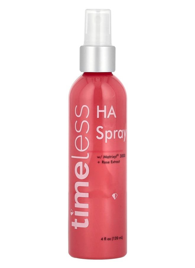 Timeless Skin Care HA Matrixyl 3000™ +  Rose Spray  4 fl oz (120 ml) 