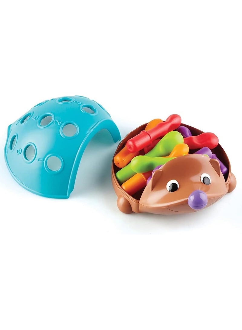 حديقة الألعاب لعبة القنفذ الحسي لتنمية المهارات الحركية الدقيقة مع 12 مسمار – لعبة تعليمية للأطفال من عمر 1 إلى 3 سنوات – مستوحاة من منهج مونتيسوري - Image 2