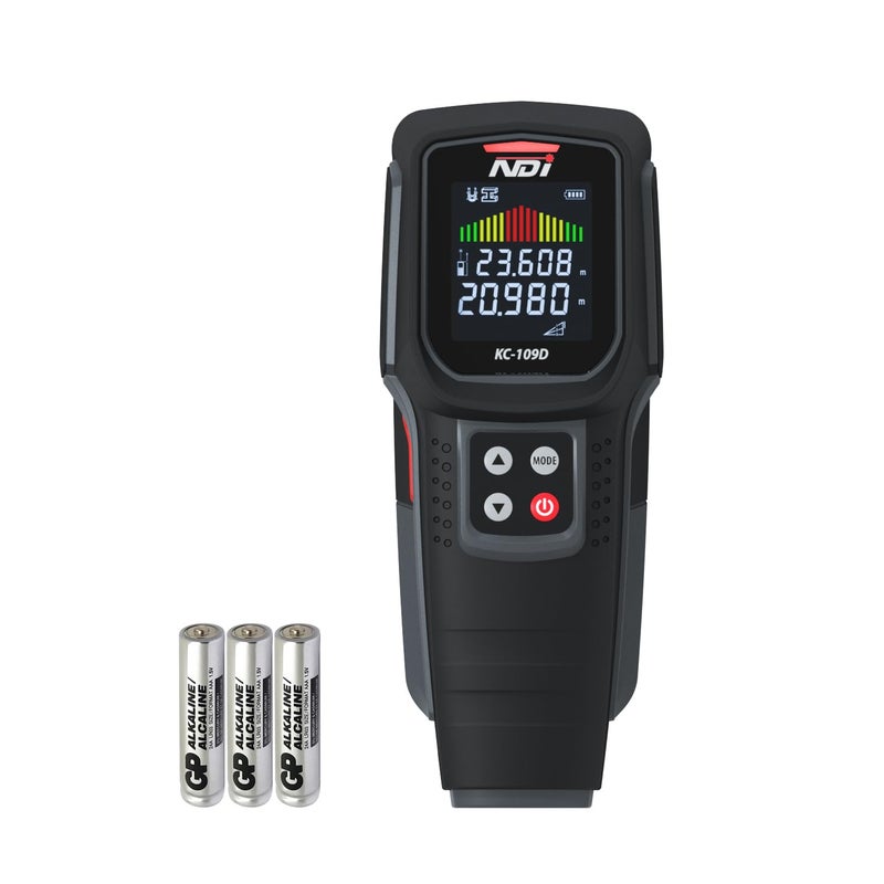 NDI Stud Finder Wall Scanner 5 in 1 Electronic Stud Detector with Microprocessor Chip and HD LCD Display Audible Alarm for the Center and Edge of Wood AC Wire Metal Studs Joist Pipe - Image 2