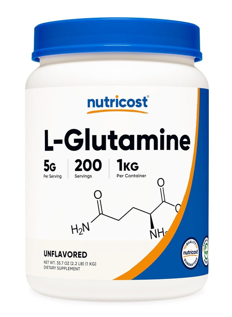 مسحوق نيوتريكوست إل-جلوتامين 1 كجم - Image 1
