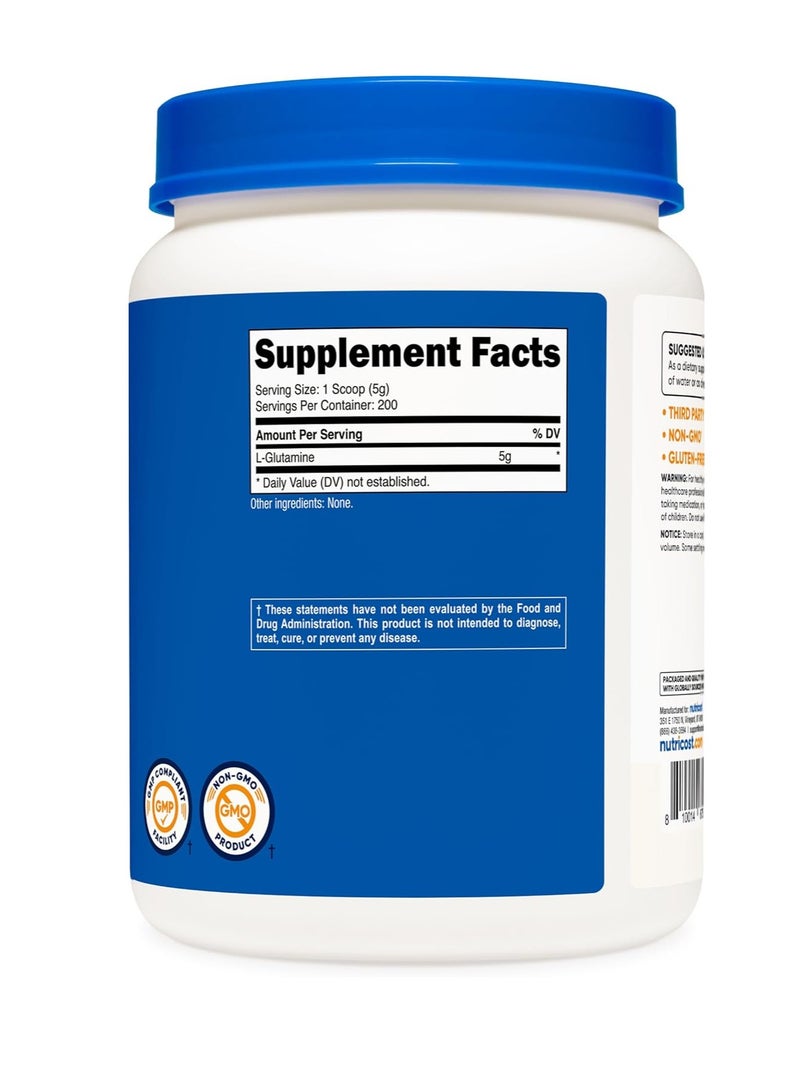 مسحوق نيوتريكوست إل-جلوتامين 1 كجم - Image 4