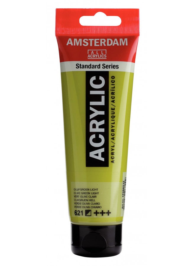 Amsterdam Standard Series Acrylic Tube 120 ml Olive green light 621 (17096212) - Image 3